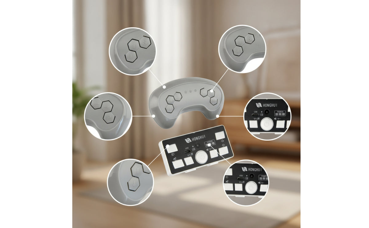 Children's Controller Control with Receiver USB-Equipped Battery-Operated Car Controller Handheld Kids Electric Car Control Box for Parents