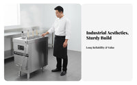 Automatic Lifting Noodle Cooker Timer Function Commercial Noodle Cooking Machine Large Capacity Automatically Raising Pasta Cooker for Hotels