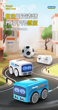 Magic Hand Control Bus Toy with Obstacle Avoidance