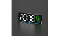 LED Digital Wall Clock Easy to Read Digital Wall Clock Lighted for Living Room, Home Office, Bedroom