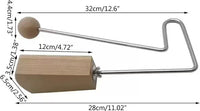 奥尔夫打击乐器圆球梆子振动器木制震动器金属玩具振动器LX1001
