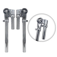 Tom Drum Mounting Mount Bracket 360-Degree Ball Joint Base Heavy-Duty Drum Bracket with Ball Joint for Percussionists, Stage