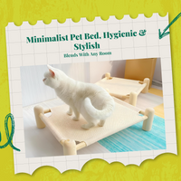 Elevated Dog Bed, Breathable Mesh, Non-Slip, Indoor/Outdoor