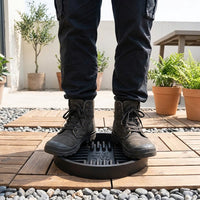 Plant Pot Saucer and Sturdy Flower Pot Stand, PP Round Plant Pot Tray, Indoor Outdoor Balcony Garden Surface Protector