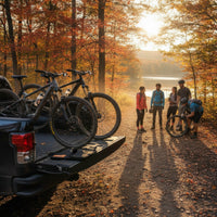 Shielding Tailgate Bike Protection Pad Sturdy Tailgate Bike Pad with Straps Compact Abrasion-Resistant for Truck Owners