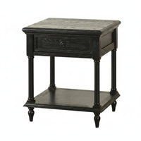 two-levellevel Bedside Table Vintage design 2-Tier Small Table Farmhouse Aesthetic