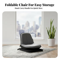Adjustable rotating Lounger Foldable Floor Chair Space-Saving for Adults, Students