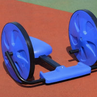 Hand-Operated Riding Car Stable Rideriding Toy with Side Wheels Compact Balance Rideriding Toy for Kids, Young Children, Playroom, Backyard