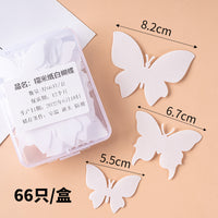 网红幻彩蝴蝶蛋糕装饰节日纪念日告白女神生日派对甜品台唯美装扮
