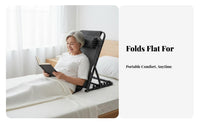 Adjustable Backrest Frame Non-Slip Base Adjustable Backrest Lounger for Students
