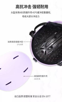 snowledge滑雪头盔保暖男女单双板专业防摔防护轻量化滑雪盔装备