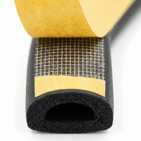 EPDM Rubber Foam Seal Strip, Draught Excluder for Doors, Sound Insulation Tape,  #variant:25x5mm