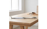 Luthier Ruler with Clamps Sturdy Guitar Neck Alignment Tool High Accuracy Gauge for Workshops