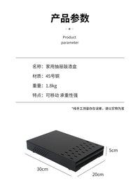 抽屉式咖啡机敲渣盒 加厚不锈钢大容量咖啡粉渣桶敲渣盒批发