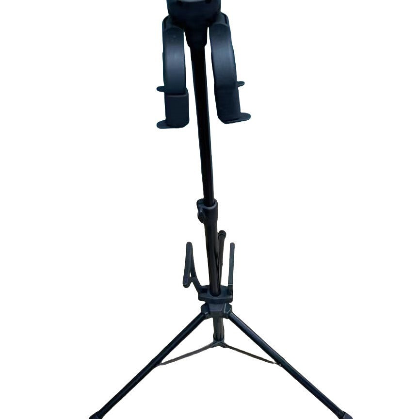 FENGHE Wooden Guitar Stand with Dual Gravity-Lock Hooks