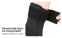 Low-Profile Ankle Wrap with Strap