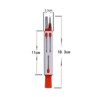 Earbud Cleaning Pen Flocking Sponge Headphone Cleaning Kit Wide Compatibility Keyboard Cleaner Brush for Travel