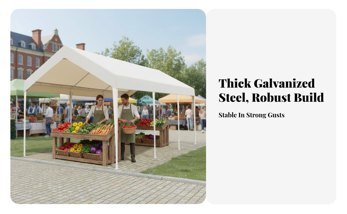 Triangular Frame Outdoor Shelter Tent Sun Protection Night Marketplace Stall Waterproof Outdoor Shelter for Street Vendors, Small Business Owners
