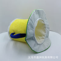 Halloween Party Beer Hat, Dance Performance Costume Prop