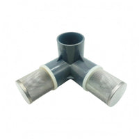 piping Fitting Compact Tri Directional piping Fitting Smooth Three Branch Connector