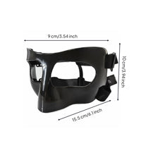 Basketball Facial Guard Lightweight Face Guard PC Material Sports Nose Guard for Athletes, Taekwondo