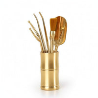 6 Pieces Gongfu Tea Tool Set Multifunctional Tea Utensils with Holder Portable