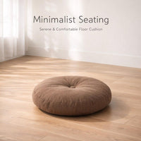 Round Floor Pillow Meditation Cushion, Living Room Floor Cushion Tatami, Large Round Floor Cushion A - Image 5