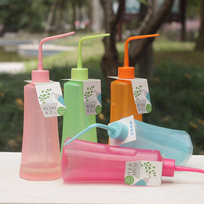 Japanese Style Succulent Plant Watering Can with Long Spout, 500ml Plastic Watering Pot