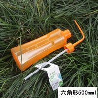 Japanese Style Succulent Plant Watering Can with Long Spout, 500ml Plastic Watering Pot