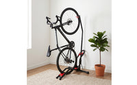 Space-Saving L-Shaped Cycle Stand Sturdy Upright Bike Stand Heavy Duty Freestanding Bike Rack Secure for Apartment