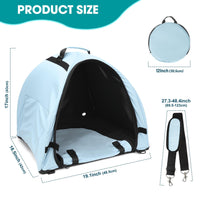 Portable Sunshade Beach Laptop Bag for Outdoor Work, Anti-Glare Computer Cover
