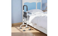 Adjustable Get up Assist Frame Sturdy Bedside Stand Assist Rail Freestanding Bed Safety Handle Long-Lasting Carbon Steel Grab