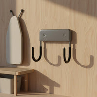 Wall Mount Ironing Board Holder Heavy Duty Laundry Room Organizer for Closet