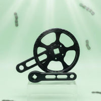 46T Belt Drive Chainring Lightweight 120mm Crankset Aluminum Alloy for Children