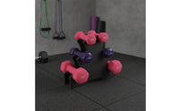 Three-Tier Dumbbell Rack Space-Saving Dumbbell Rack Stand Low-Profile for Workout Room