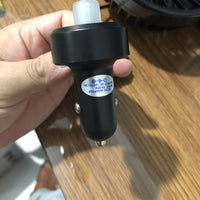 吸盘汽车风扇单头6寸强风自动调速车内电器无极调速静音车载风扇