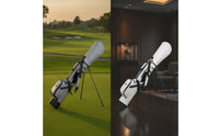 Golf Stand Bag Portable Golf Bag with Tripod Legs Stable for Golfers, Driving Range