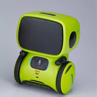 Smart Robot Early Education Toy with Voice Interaction, Touch Sensor, Multifunctional Learning Machine for Kids