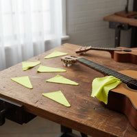 Triangle Cleaning Cloth Soft Material Instrument Sound Hole Cloth for Instrumentalists