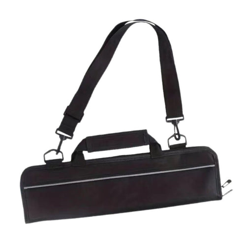 cutlery Storage Bag Zippered Zipper cutlery Case Black