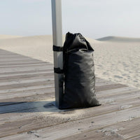 Tent Leg Weight Bag Drawstring Closure Canopy Weight Sandbag Wide Opening Sandbag Anchor for Beach, Patio