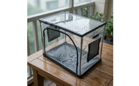 Reptile Enclosure Transparent Foldable Reptile Cage Foldable Bearded Dragon Cage for Temporary Housing