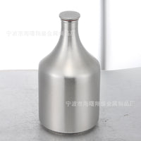 2L烧酒壶啤酒桶户外便携式白酒壶304不锈钢酒瓶精酿白钢酒桶