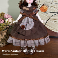 1/6 Scale Doll Clothes Includes Headpiece BJD Doll Outfit Layered Design BJD Clothing Set
