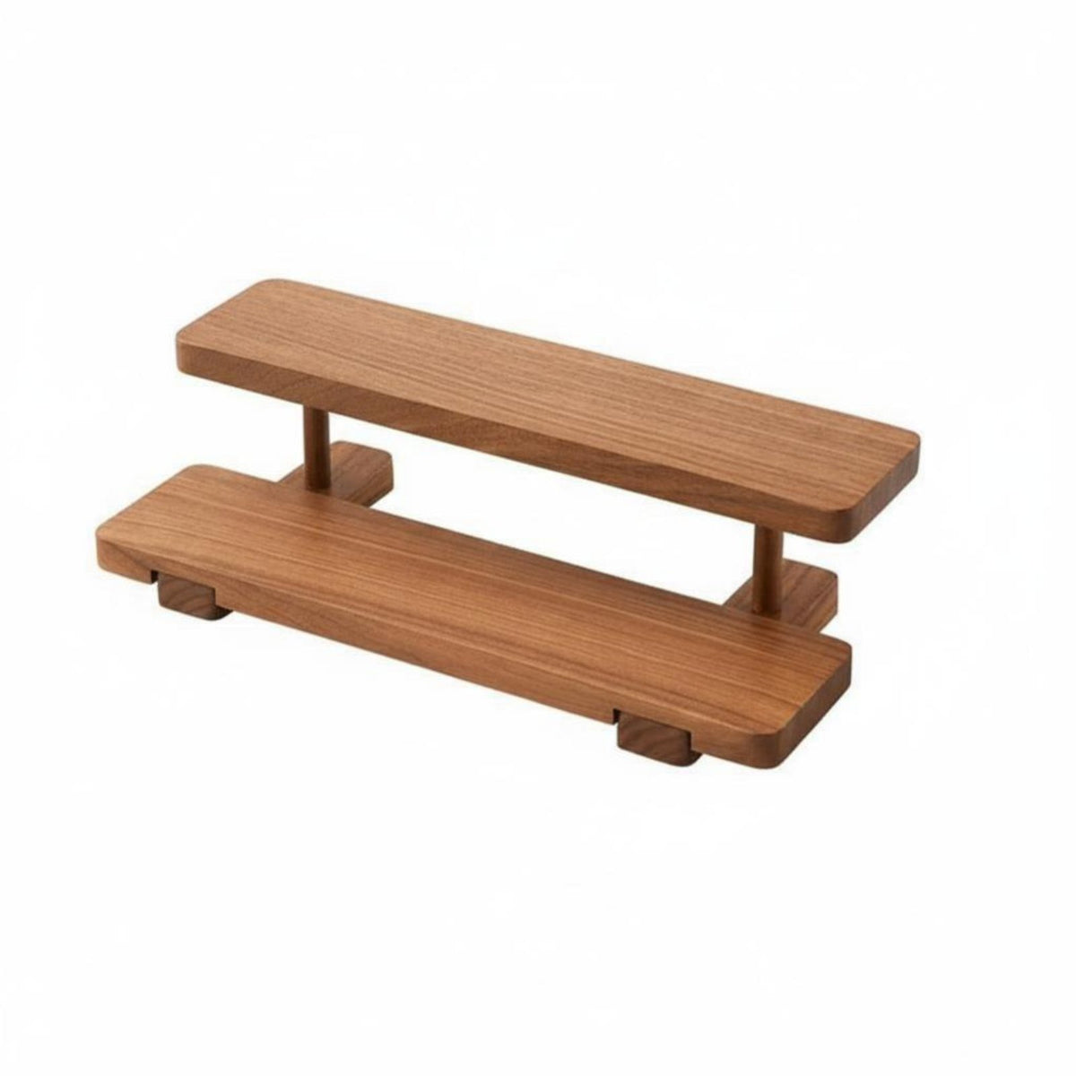 Stair-Step Rack 3-Tier Design Display Stand Multi-Purpose for Desktop, Vendors