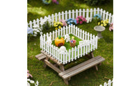 Dollhouse Easter Decoration Set Cute Design Easter Hare Garden Kit Miniature Hare Garden Kit Perfect Gift for Children