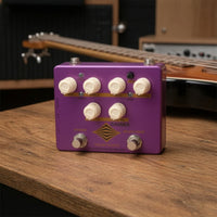Analog Bass Preamp Pedal Compact Bass DI Pedal Professional Preamp with XLR Output Built-Information Practice