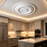 Ceiling Medallion Elegant Design Round Ceiling Medallion Lightweight