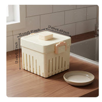 Plastic Tofu Mold Sturdy Tofu Creator Mold Even Pressing for Home