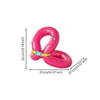 Secure Inflatable Swim Float with Buckle Beginner-Friendly Inflatable Swim Aid with Strap Lightweight Portable for Children, Water Play